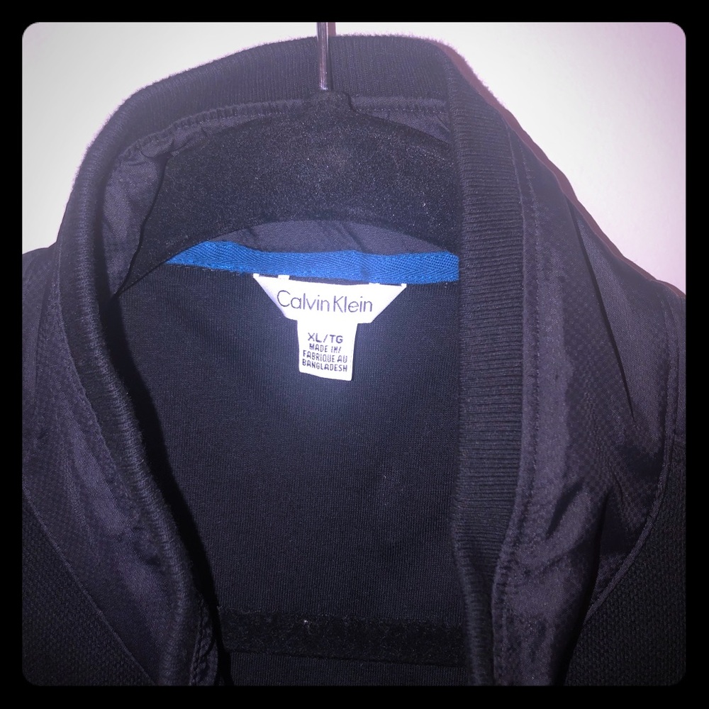 🇺🇸 Calvin Klein XL/TG Lightweight Black Vest - Picture 3 of 6